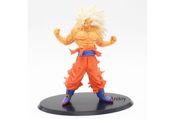 flexing goku action figure