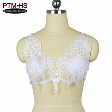 Exotic, Lace, lacefeatherbra, Harness