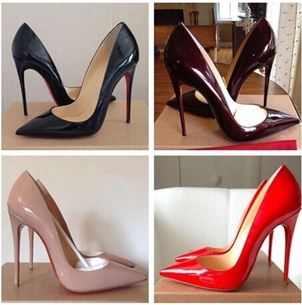 High heels with clearance red soles price