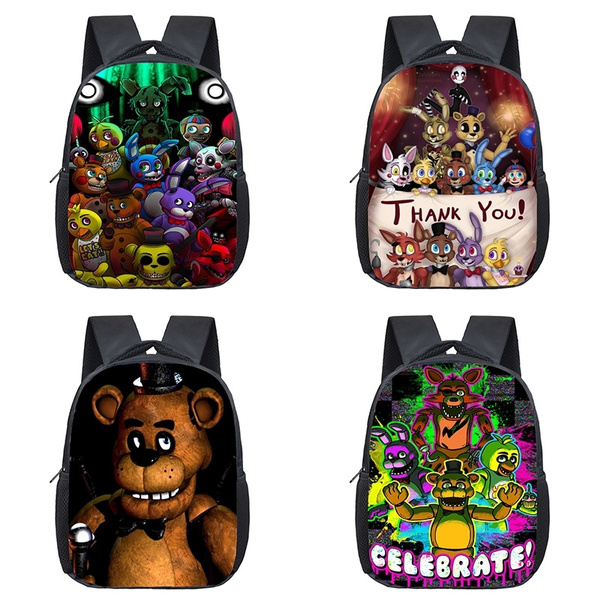 Bag Teenage FNAF Knapsack Travel 