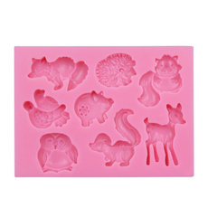 decoration, Silicone, Deer, cake mold
