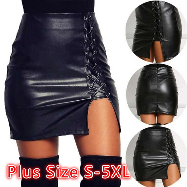 Leather pencil skirt outlet 5xl