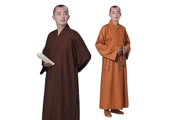 Shaolin Monk Dress Buddhist Robe Meditation Kung Fu Clothes