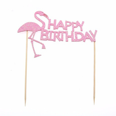 happybirthday, Shower, Decor, flamingo