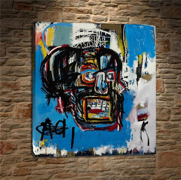 Jean Michel Basquiat Home Decor HD Print Art Painting on Canvas