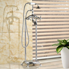 Faucets, chrome, Mount, floormounted