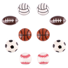 Football, Soccer, hairbowcraft, Basketball