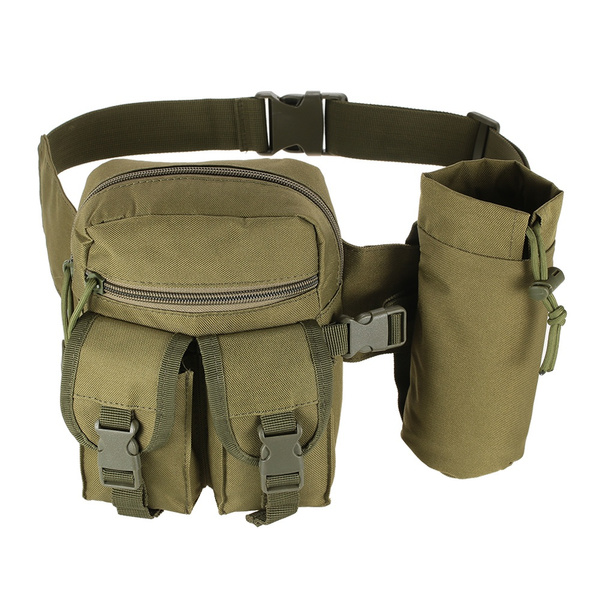 Tactical Molle Bag Hip Packs Waist Bag Fanny Pack Hiking Fishing Sports  Hunting Waist Bags Tactical Sports Bag Belt Pouch