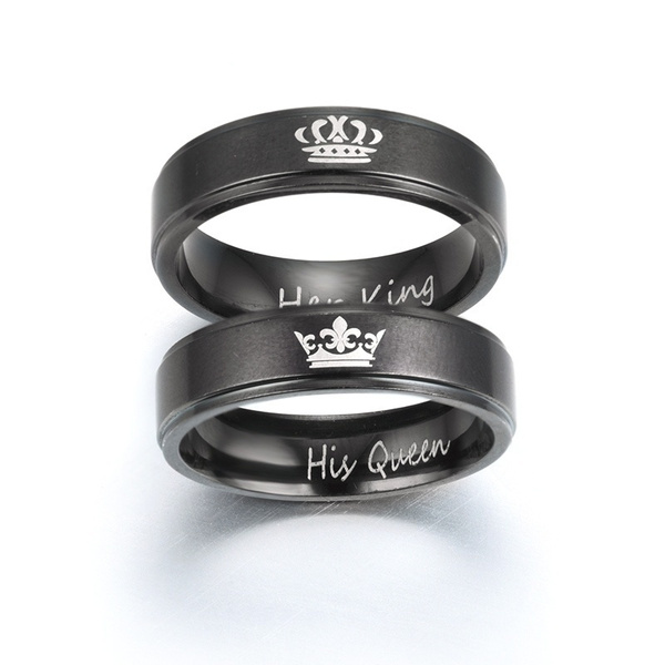 Couple Ring Simple Wedding Jewelry 