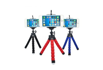 Mini Portable Flexible Sponge Octopus Tripod For Phone Gopro Stand Mount With Holder Tripod for Nikon d3300 d3200 DSLR Camera 71ZDCP2629