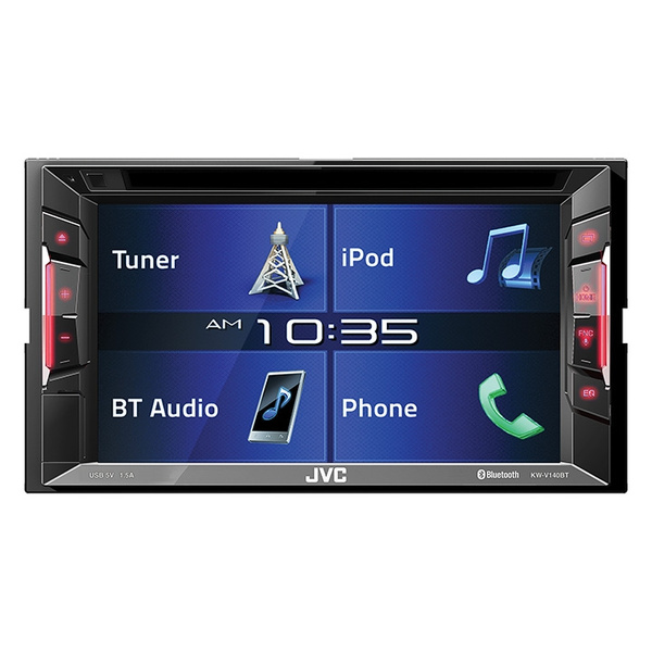 JVC KWV140BT JVC Double Din BT In-Dash 