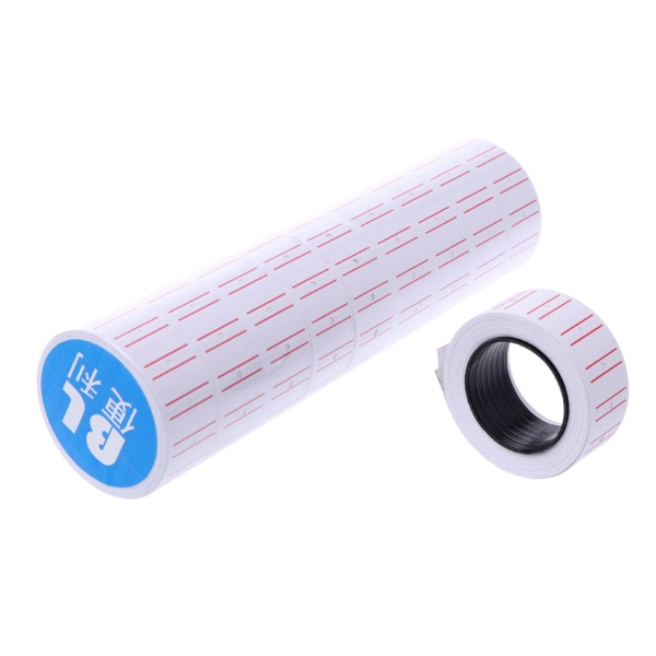 5000Pcs Adhesive Price Label Paper Tag Sticker For Mx-5500 Price Gun ...