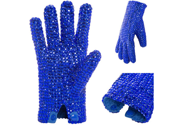 Michael Jackson Sequin & CRYSTAL GLOVE - In any size - $199.99