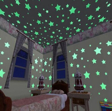 noctilucent, lights, Star, florescent