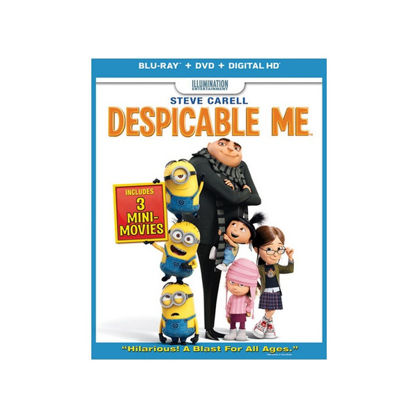 DESPICABLE ME BLU RAY/DVD W/DIGITAL COPY/ULTRAVIOLET | Wish