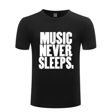 musicneversleep, Plus Size, #fashion #tshirt, Sleeve