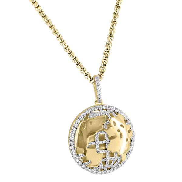 24ct Gold Plated World Map Necklace By Gemma McGuinness Jewellery |  notonthehighstreet.com