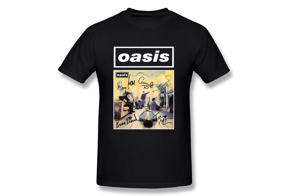 Mens Oasis Definitely Maybe T-Shirt Men 