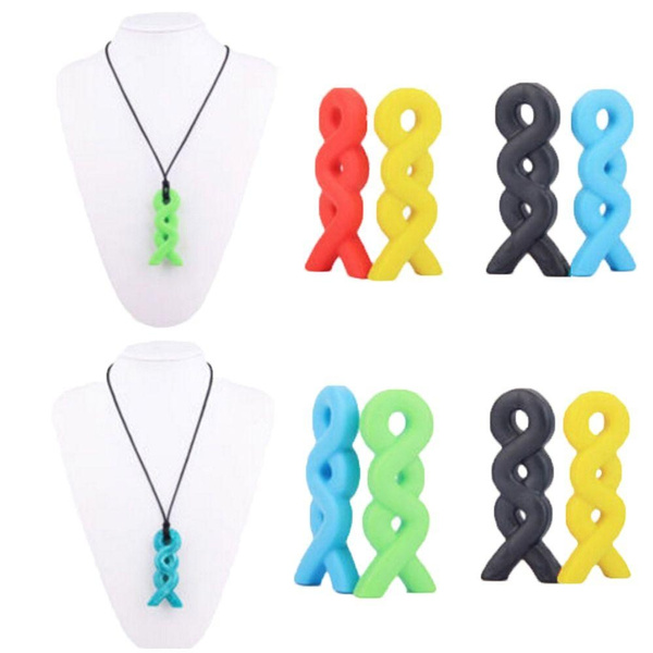 Gafly BPA Free (3 Pack) Chew Necklaces for Sensory Kids Integration with  Autism and ADHD - Large Chewy Necklace Sensory for Oral Motor, Simulation &  Biting Needs - Durable Food Grade Chewing Necklace -