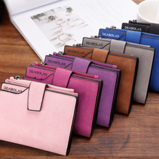 1pc Women Girls Fashion Short Wallet Coin Purse Storage Organizer Pocket Small Credit Card Holder