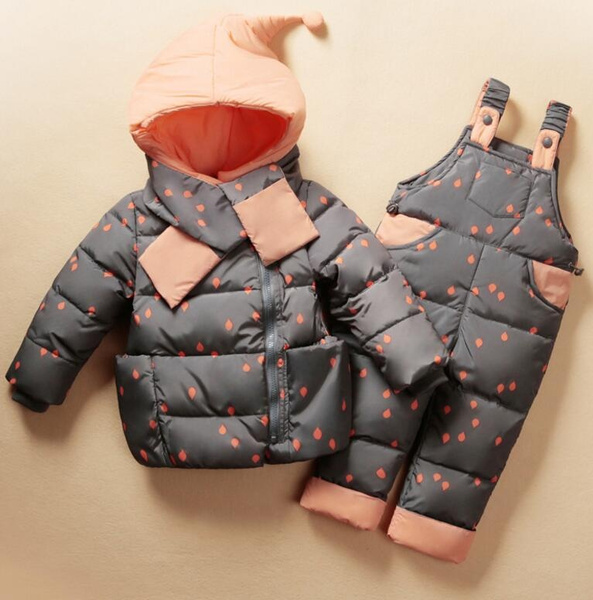baby ski suit set