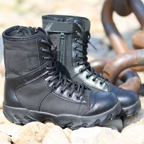 Men's Desert Camouflage Military Tactical Boots Men Outdoor Combat Army Boots  Botas Militares Sapatos Masculino | Wish