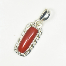 Sterling, natutalcoral, Jewelry, ovalcoral