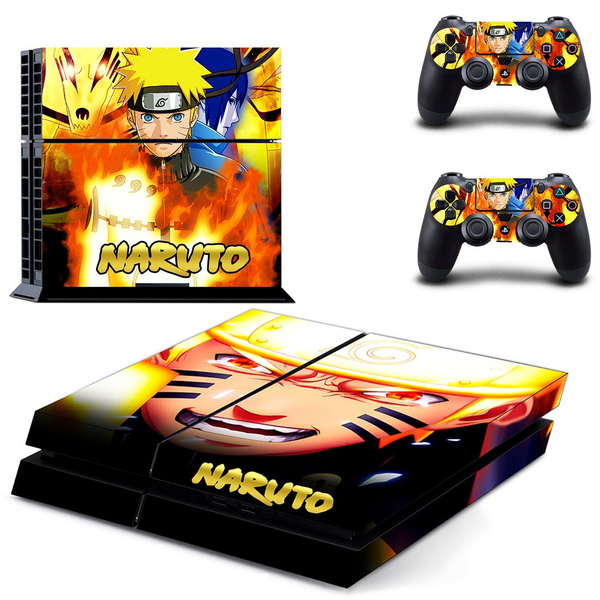 Classic Naruto Japanese Game Cover Skin Sticker For Playstation 4 Ps4 Console For Ps4 Controller Skin Decals Led Light Bar Skin Wish