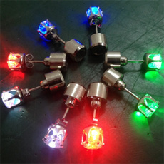 setwithdiamond, luminescence, stainless steel earrings, Jewelry