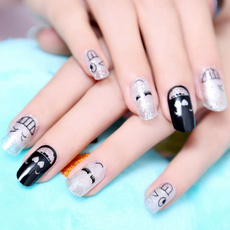 Funny, nail stickers, Fashion, Beauty