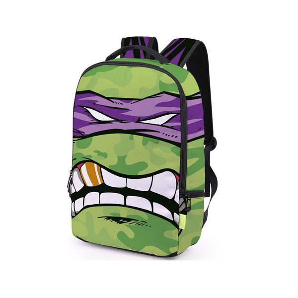 Turtle with outlet backpack cartoon