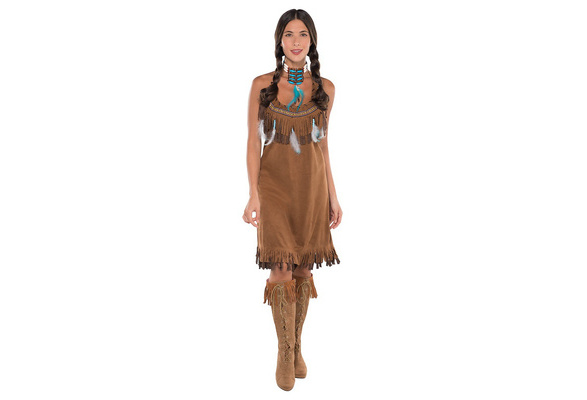 Native American Fringed Dress Indian Girl Costume Adult | Wish Native American Fringed Dress Indian Girl Costume Adult | Wish