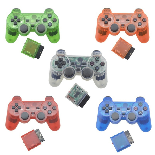 Wireless Vibrating Gamepad for Sony ps2 Gaming Controller for