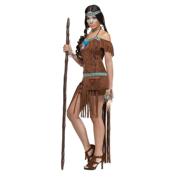 Medicine Woman Pocahontas Costume Adult Sexy Wish