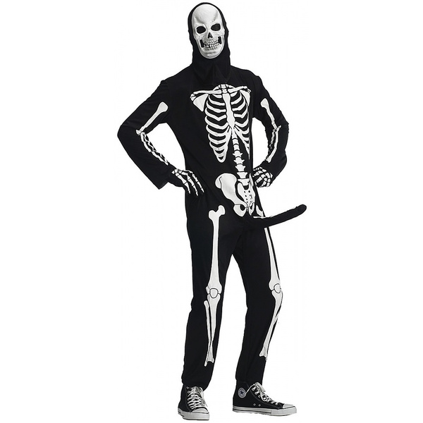 argument den første Muskuløs Skele-Boner Funny Skeleton Penis Costume Adult Plus Size Adult | Wish