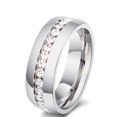 Cubic Zirconia, wedding ring, Engagement Ring, Wedding Band