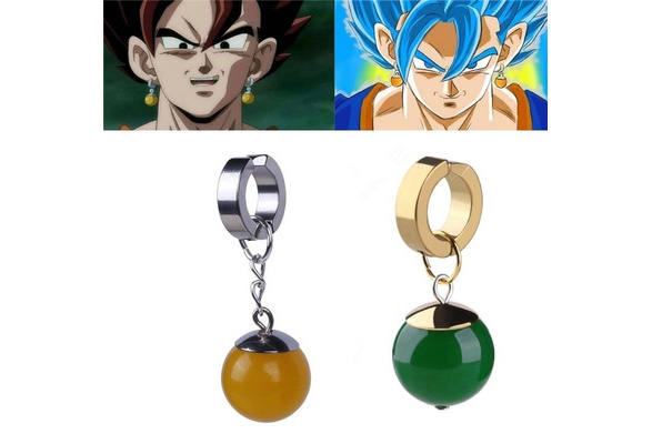 Dragon Ball Z Sun Goku Figure Earrings Cosplay Zamasu Jewelry Accessories  Anime Agate Material Decoration Collectibles Toys Giftdragon Ball7   Fruugo IN