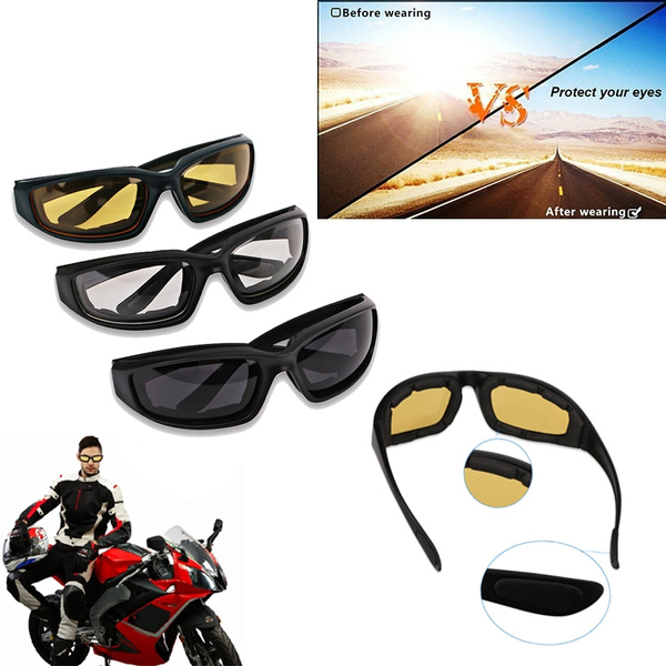 Color motorcycle sunglasses for men protection