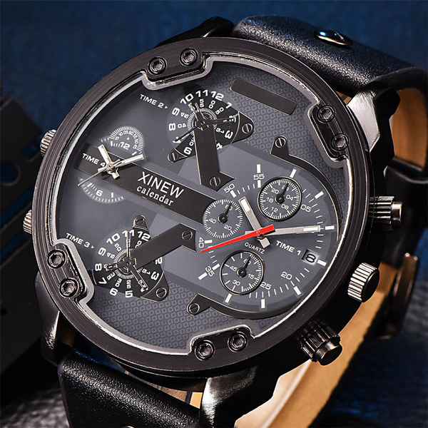 Big face best sale mens watches