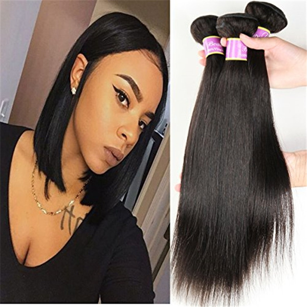 2 bundles brazilian hair sew cheap in