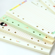 45 Sheet/pack A6 A5 Alice Story Cute Diary Refills Spiral Notebook Replace Color Core Paper