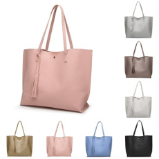  All-Match Korean Style Women's Fashion Large Capacity Tote Shoulder Bag Handbag