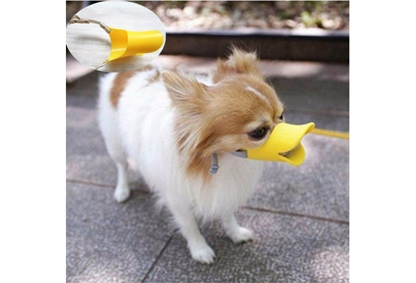 3 Sizes Cute Outdoor Anti bite Protect Safety Adjustable Duck Mouth Shape Dog Mouth Guard Pet Muzzles Dogs Products Wish