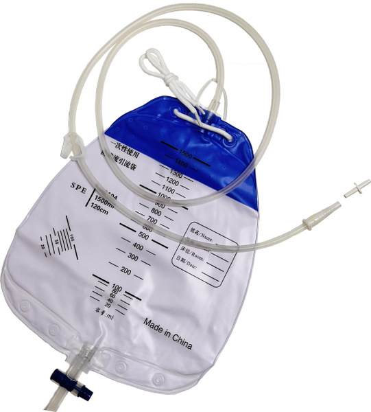 Urine bags Drain Bag Anti-reflux Urine collection bag Catheter incontinence  aids 1500ml | Wish