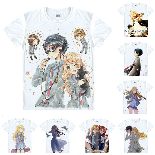 your lie in april t shirt