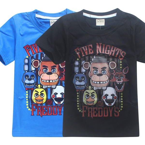 Fnaf Five Nights At Freddy S Boys Girls Unisex Clothes Kids Tees Clothing Children T Shirts T Shirt Wish - bunny fnaf t shirt roblox