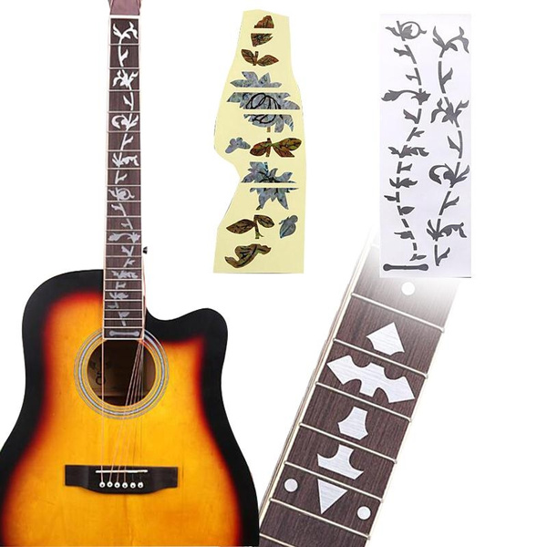 acoustic guitar inlay stickers