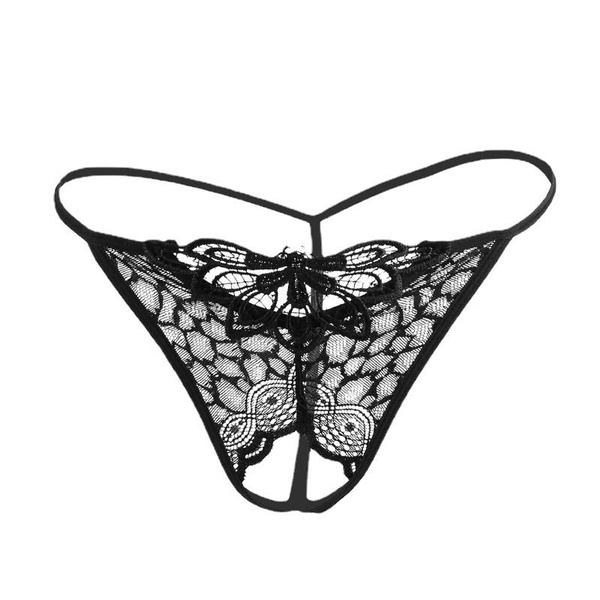 New Women Crotchless Panties Full Transparent Sexy Underwear