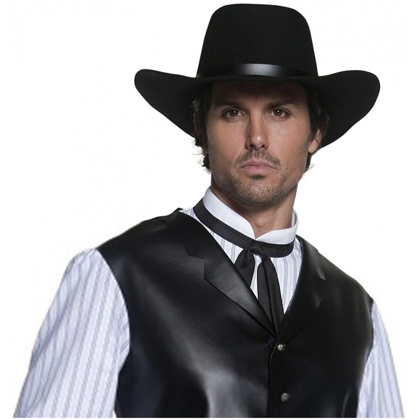 Authentic Western Gunslinger Hat 