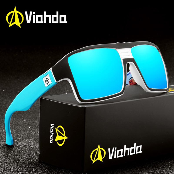 Viahda new Sunglasses Men Driving Shades Male Sun Glasses For